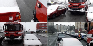 Hasiči se nemohli dostat k zásahu