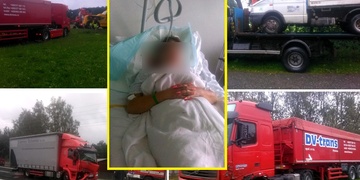 Řidič kamionu se zachoval jako hrdina a zachránil mi maminku, děkuji!