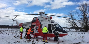 Po střetu se stromem skončil řidič v nemocnici