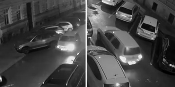 Ve Skrétově ulici najel do zaparkovaného auta a z místa zbaběle ujel