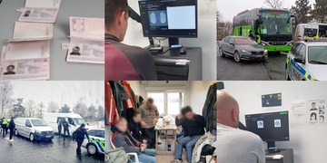 Rozsáhlé razie cizinecké policie