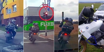 Ujížděl nejen městem a polem, ale dokonce i po letišti