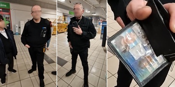 Strážný Kauflandu vydávající se za policistu versus hysterická zákaznice