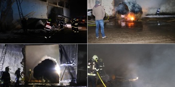 Děti při hře zapálily seník