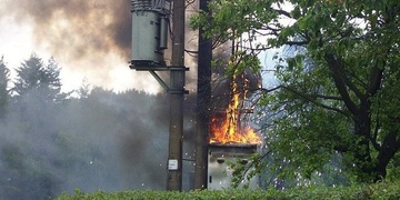 Požár transformátoru způsobil škodu za čtvrt milionu