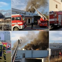 Velký požár na Rokycanské - škoda je v desítkách milionů