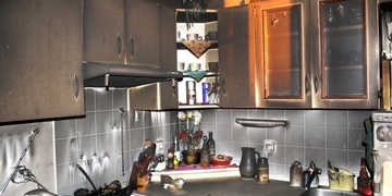 Smutný konec roku, vyhořel jim byt