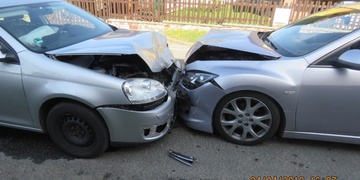 Opilý odešel od nehody