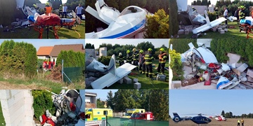 Při pádu letadla zemřeli dva muži - aktualizováno