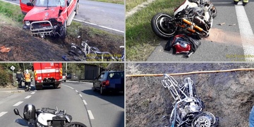 Dva zranění a jeden mrtvý motorkář