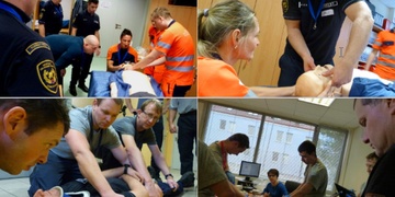 Zdravotničtí záchranáři školili hasiče