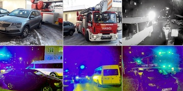 Bezohledně parkující řidiči zablokovali hasiče jedoucí k úniku plynu