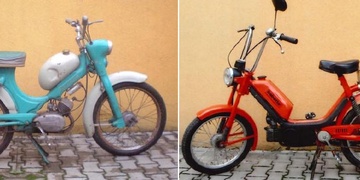 Policisté pátrají po zloději historických mopedů