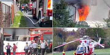 Při požáru domu zemřela teprve třináctiletá dívenka