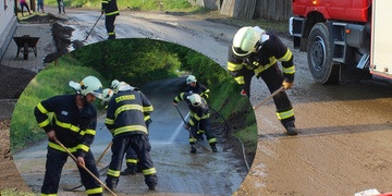 Příval bahna a kamení se prohnal Vlčím