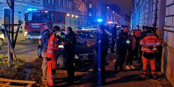 Zavalení muže v Plzni na Borech