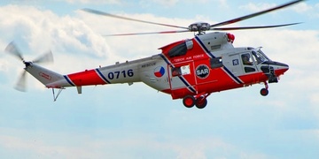 Pro cyklistu musel letět vrtulník LZS