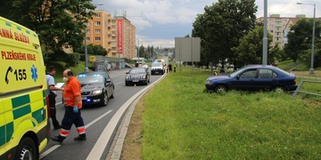 Šetření nehody zkomplikovala facka jako hrom