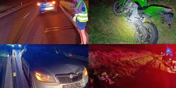 Nový motocykl si užil ani ne dvě hodiny