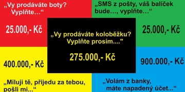 Tito lidé přišli o 1.625.000 korun, nebuďte jako oni!