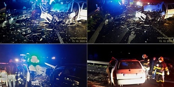 Čelní střet u Dehtína