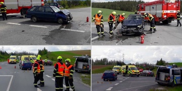 Další nehoda u Diany - na místě právě zasahují záchranné složky