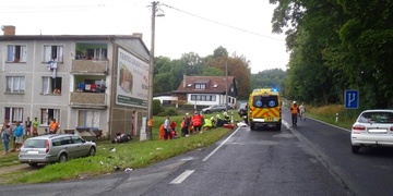 Dnešní nehody motorek si vyžádaly již tři zraněné