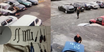 Je lidská blbost opravdu nakažlivá? - Na policejní parkoviště totiž vyrazil další zloděj!
