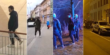 Nožem na revizory, nožem na zákazníky Olympie a teď i loupež - do vazby však nemusí