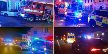 Při požáru byly zraněny tři děti i jejich maminka