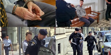 Nebezpečný bankovní lupič, který pracoval s výbušninami, byl dopaden