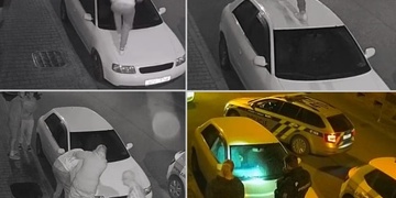 "Sem frajer a přeběhnu po střeše auta!"
