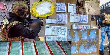 Akce "Kern" - zajištěny kila pervitinu a miliony korun