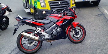 Řičička nedala přednost motocyklu