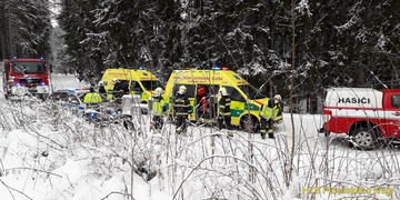 Při havárii byly zraněny i dvě děti