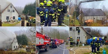Požár rodinného domu