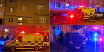 Žena stojící v okně měla vyhrožovat skokem