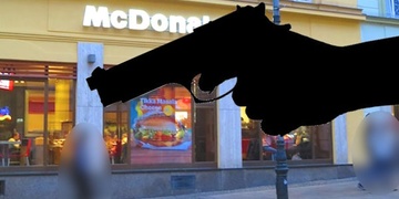 Hodně nevydařená loupež v McDonald´s