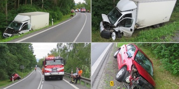 Dnešní čelní střet u Plas