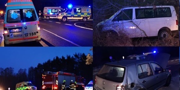 Nehoda dodávky s dětmi z dětského domova