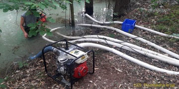 Lokální zátopa u Plzně