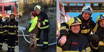 S posledním požárem Pepíkovi pomohl vnuk