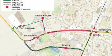 Pozor! Uzavírka Studentské