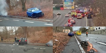 Senior nezvládl řízení a přejel do protisměru