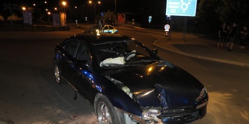 Plné auto totálně opilých cizinců havarovalo