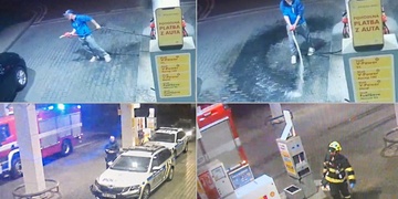 Na čerpací stanici vyhrožoval upálením a rozléval benzín
