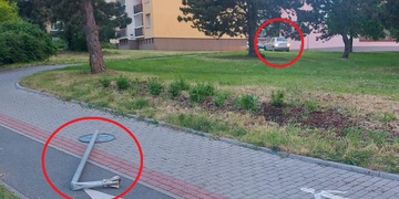 Mladá řidička nezvládla řízení