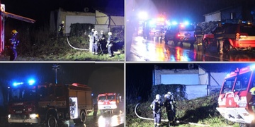 Požár na Štědrý večer