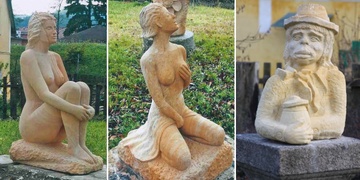 Krádež pískovcových soch