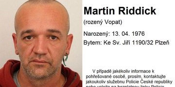 Riddick z Horní Břízy se ztratil
